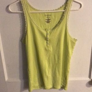 Neon yellow tank